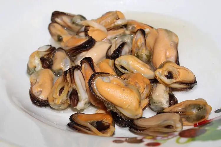 Thaw the mussels first