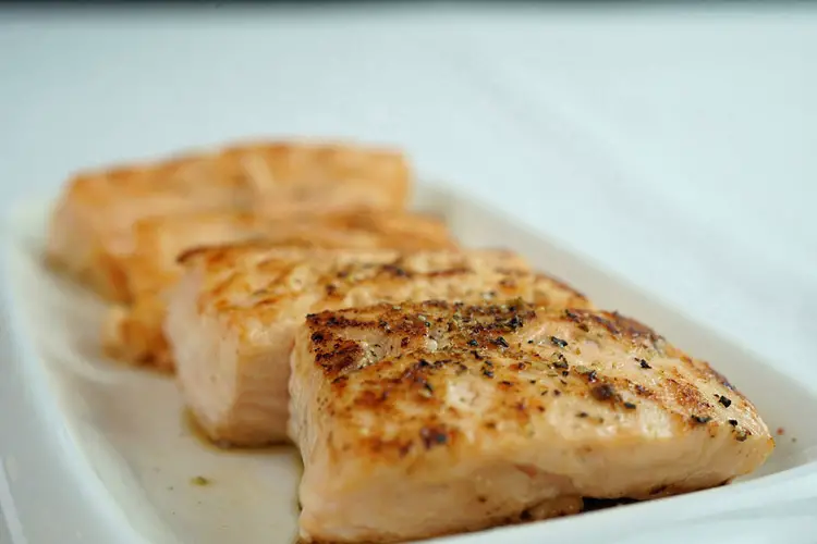 Cooked salmon lasts longer in the fridge