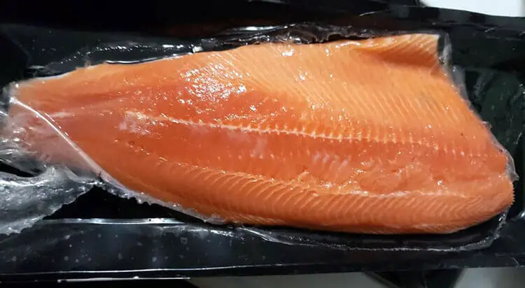 Thawed salmon stays in your fridge for two days