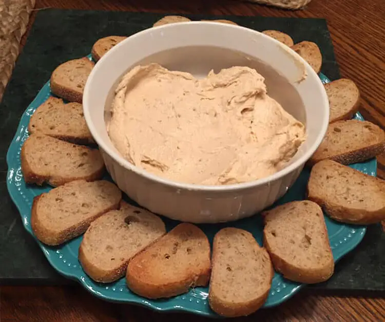 Chill your salmon dip in the refrigerator